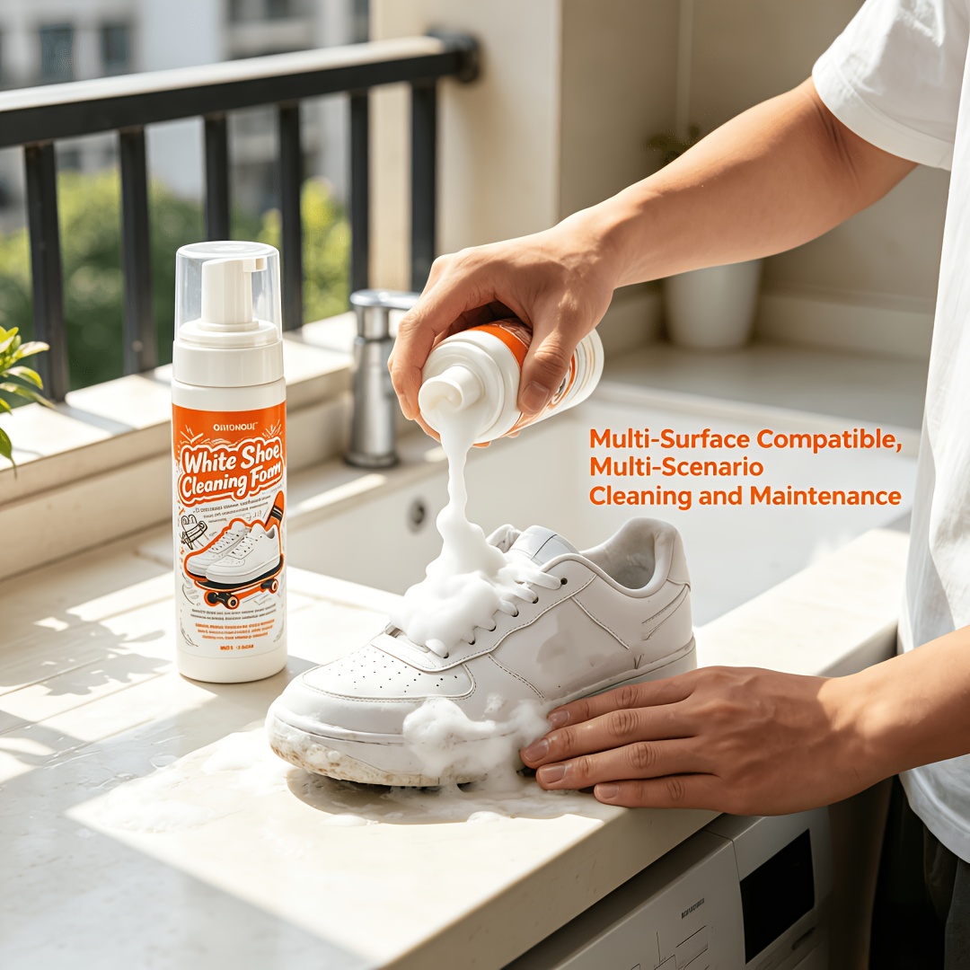 Portable No Rinse White Shoe C - Sneaker Care Foam 评论和价格
