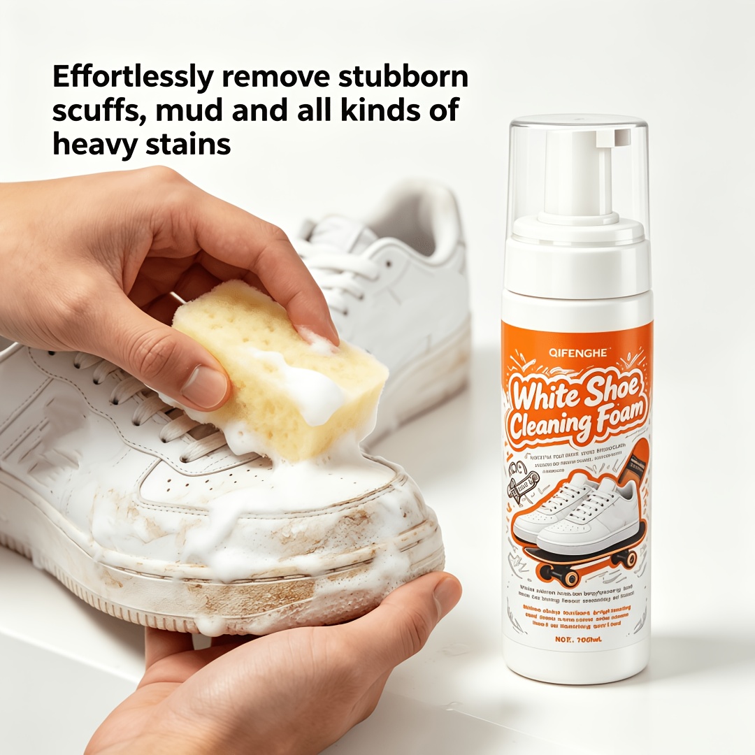 Portable No Rinse White Shoe C - Sneaker Care Foam 评论和价格