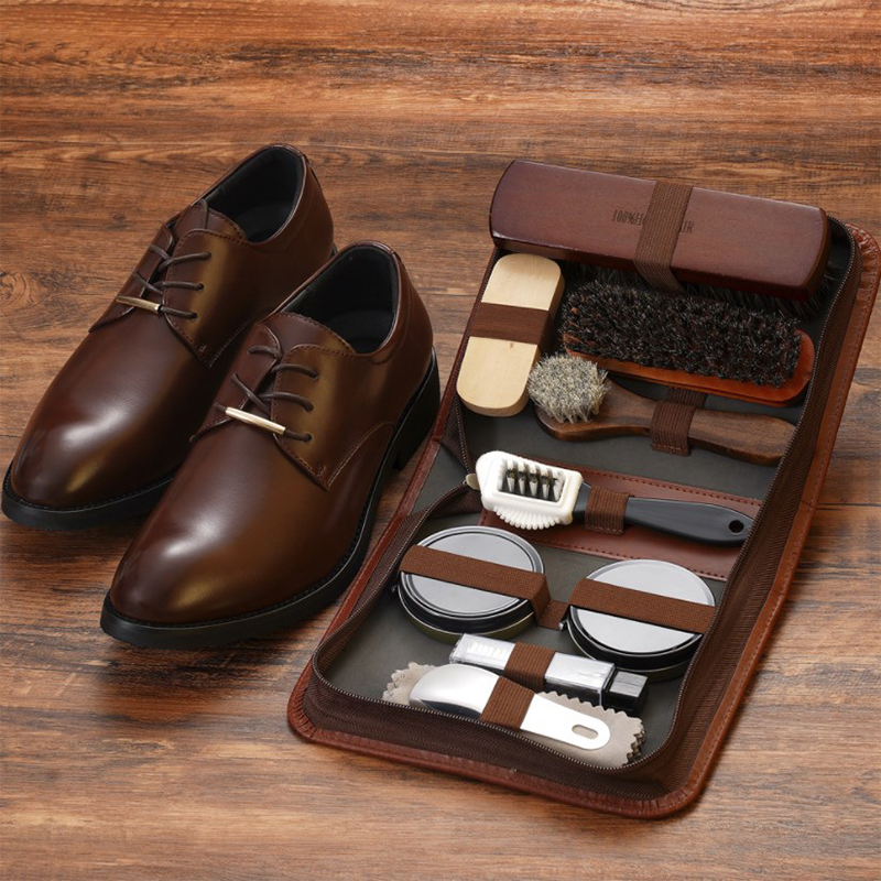 HorseHair Shoe Brush Set Leath - Sneaker Care Spray 评论和价格