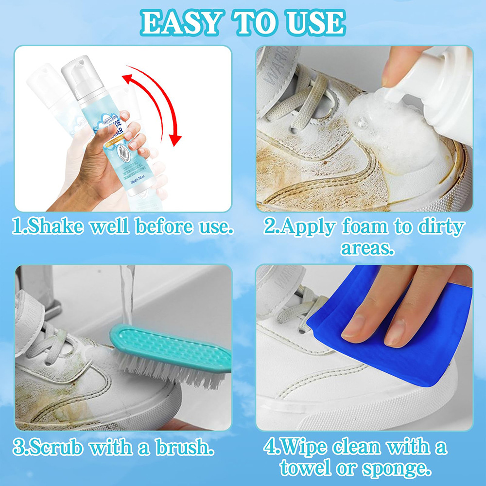 Shoe Cleaning Kit,Sneaker clea - Sneaker Care Spray 评论和价格